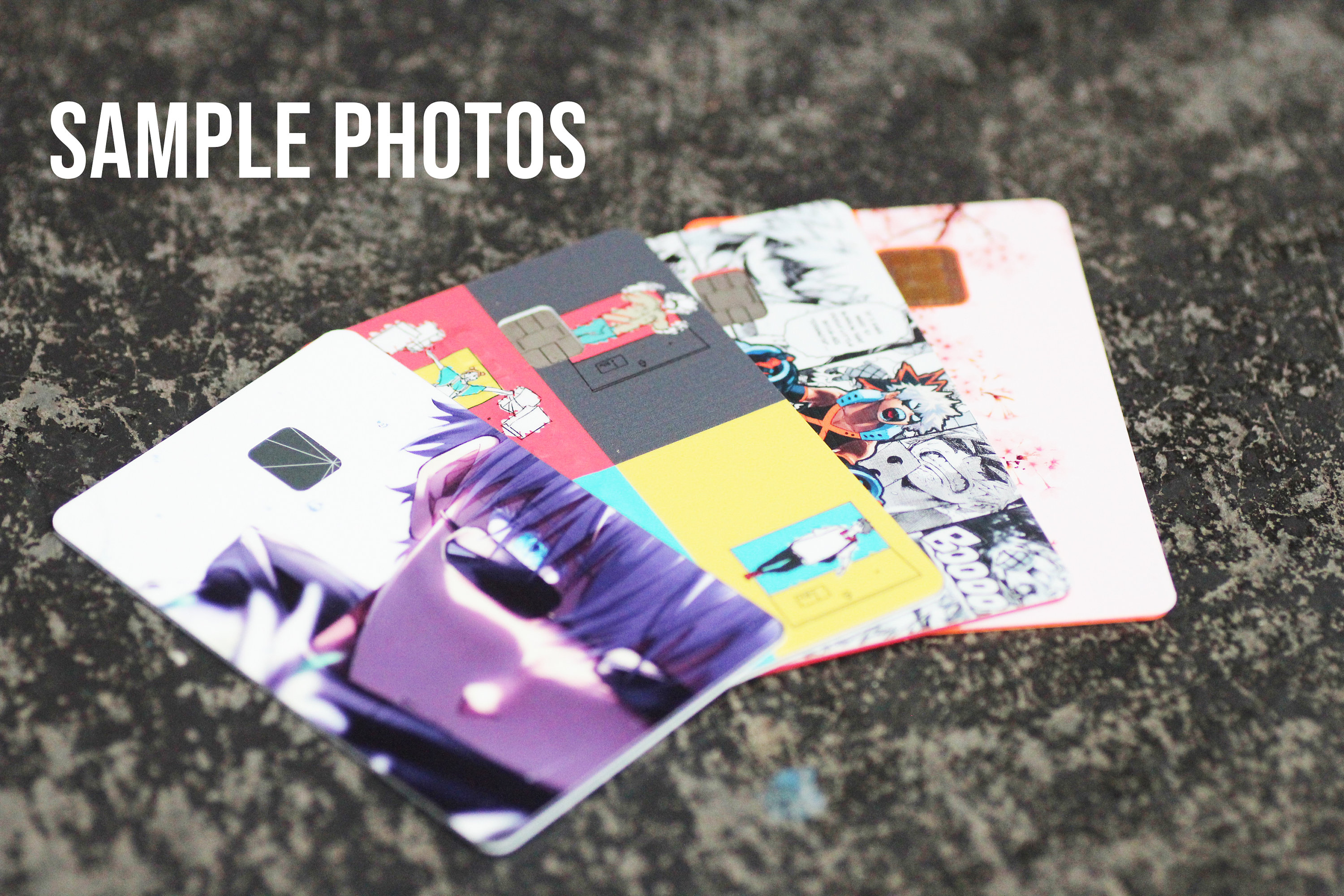 Jujutsu Kaisen Satoru Gojo Credit Card Skin Bank Card Wrap