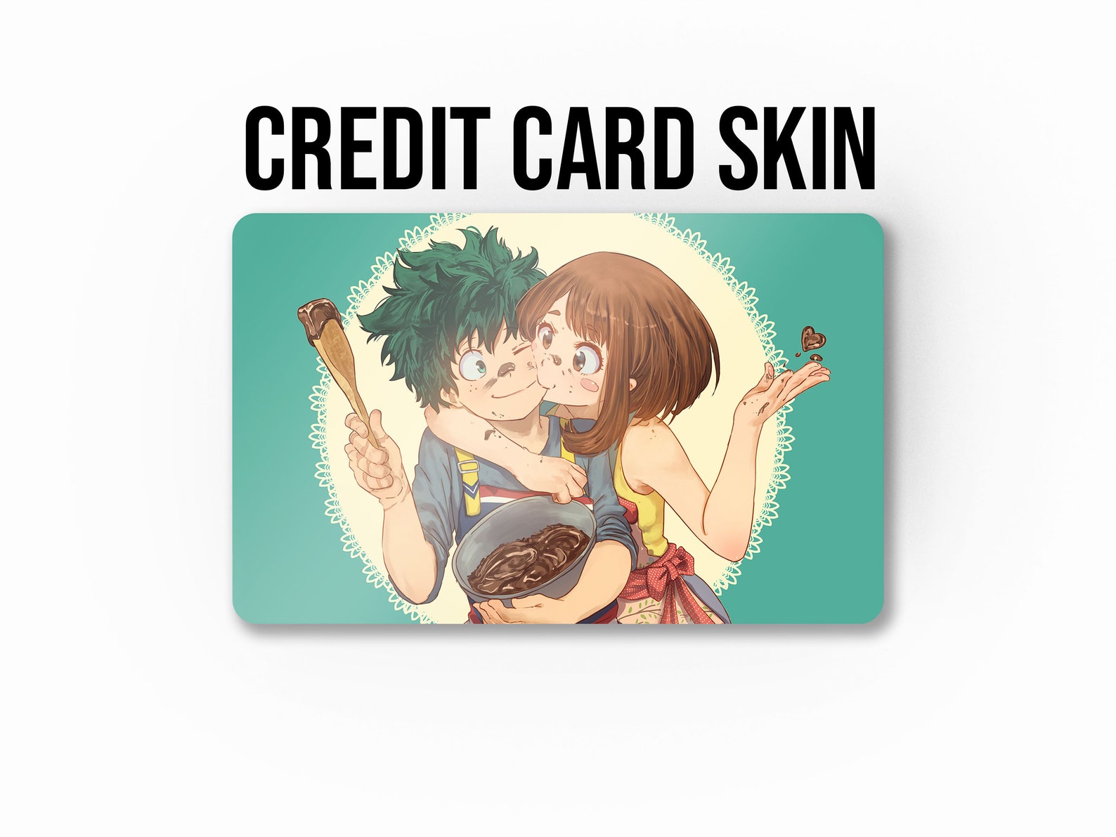 MHA BNHA Deku Uravity License Credit Card Skin Bank Card