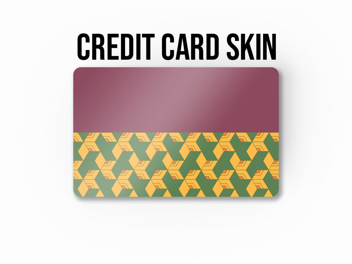 Anime Credit Card Skin Bank Card Wrap Credit Card Sticker | Etsy