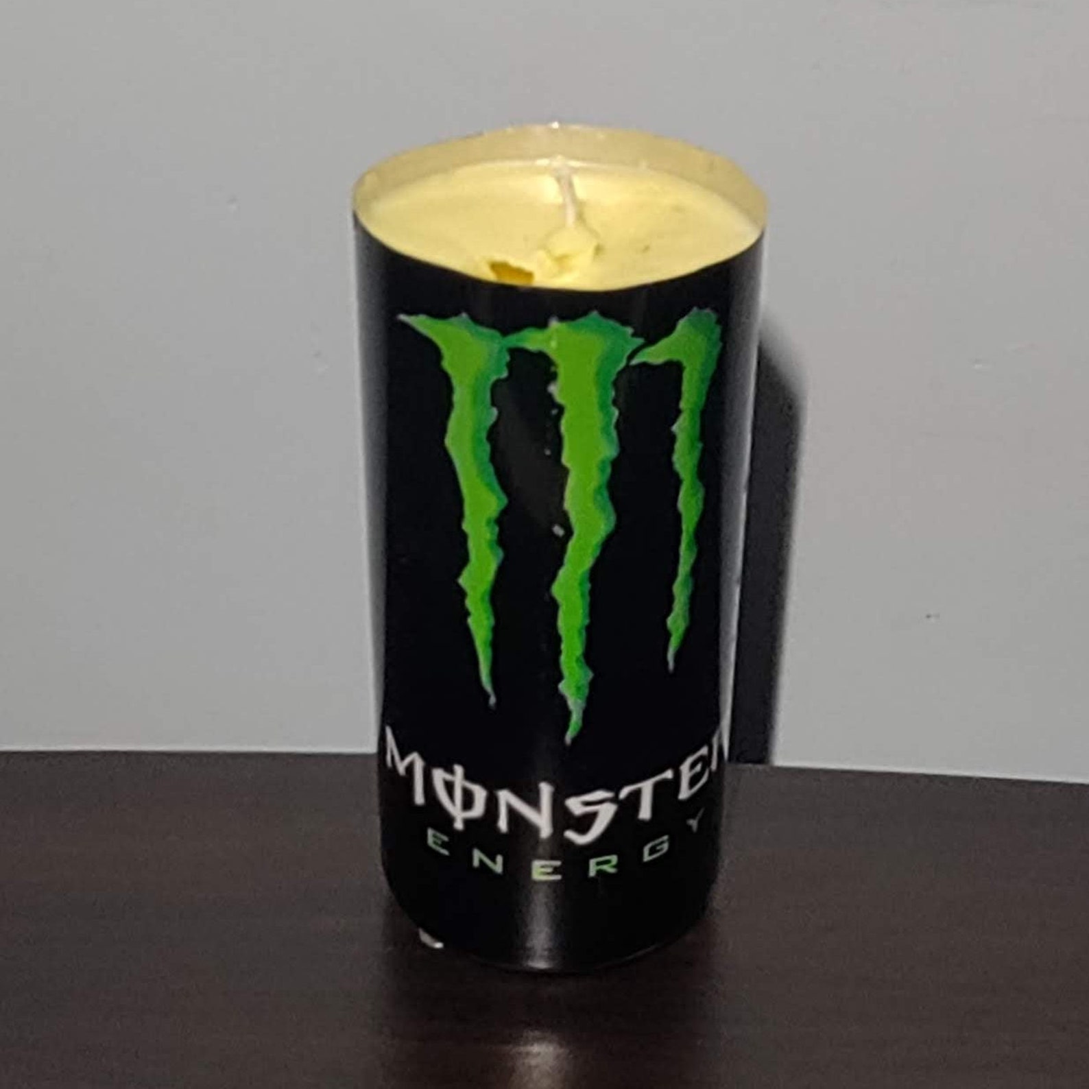 Monster Energy Original Candle Soothing Eucalyptus Scent Etsy