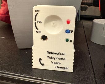 Electronic Ghostface voice changer (plays pre recorded sounds)