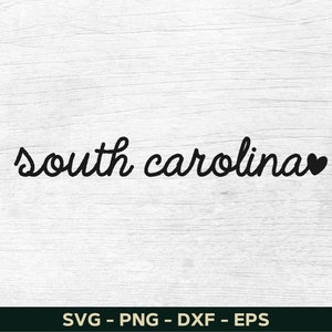 South Carolina Svg, South Carolina Png, South Carolina Shirt Svg Design,  South Carolina Lover Svg, State Svg File For Cricut, Cut File