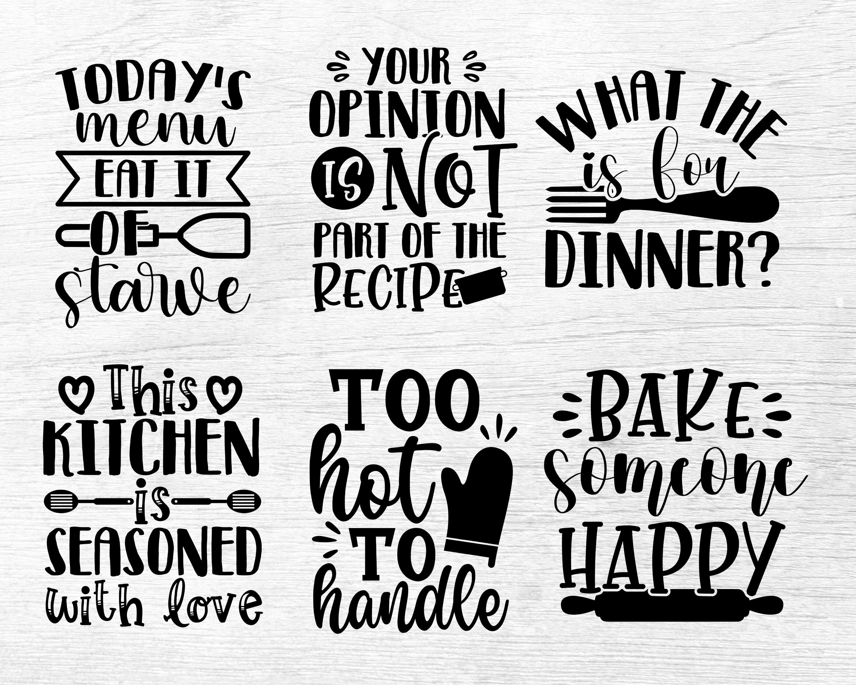 Funny Kitchen Sign SVG, Choose Your Weapon, Baking, Cooking, Food - So  Fontsy