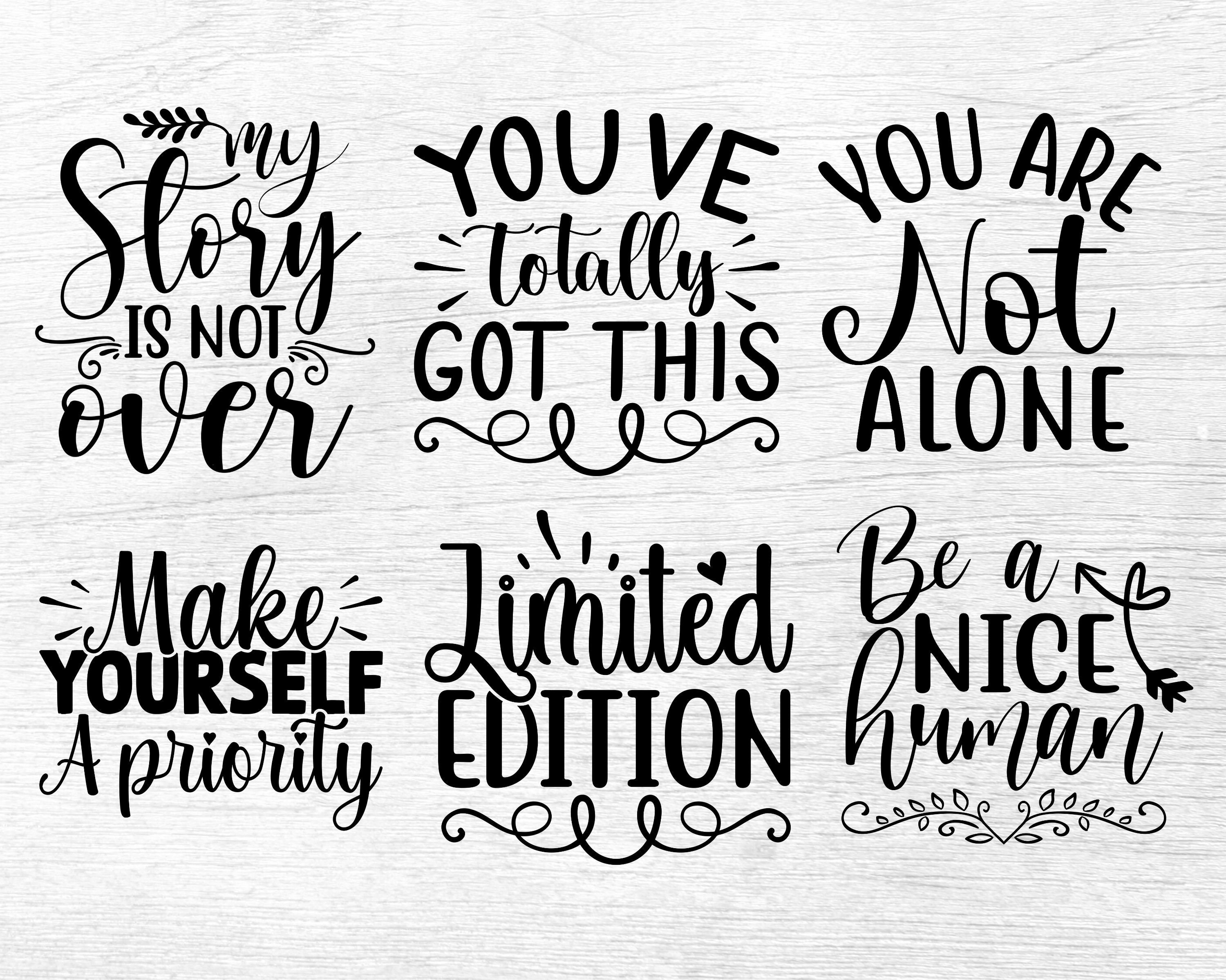 Mental Health Svg Bundle Self Love Svg Motivational Svg - Etsy Australia