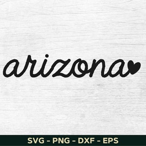 Arizona Svg, Arizona Png, Arizona Shirt Svg Design,  Arizona Lover Svg, State Svg File For Cricut, Cut File, Silhouette
