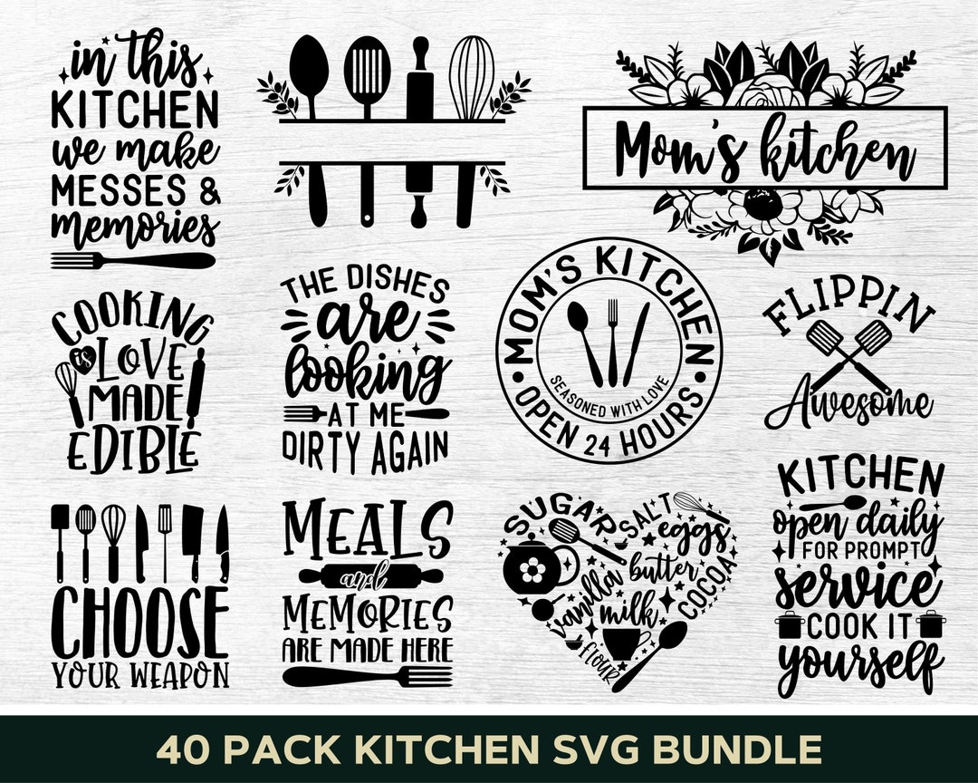 Home Sign Svg, Funny Kitchen Sign Graphic by MaiamiiiSVG