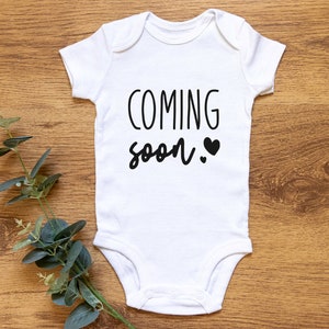 Baby Coming Soon Svg, Pregnancy Announcement Svg, Baby svg, Baby Onesie Svg, Baby Girl Svg Cut File For Cricut And Silhouette