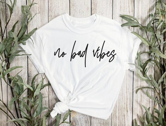 Say No To Negative Thoughts Motivational Positive T-Shirt Say No To Negative Thoughts Motivational Positive T-Shirt