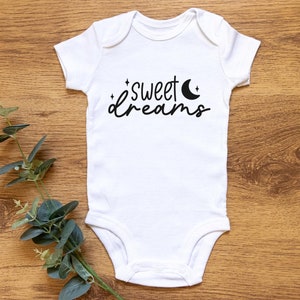 Słodkie sny Svg, Dziecko Svg, Dziewczynka Svg, Chłopiec Svg, Dziecięcy kombinezon Svg, Noworodek Svg, Nowe dziecko Svg, Maluch Svg, Sylwetka Plik do cięcia Cricut