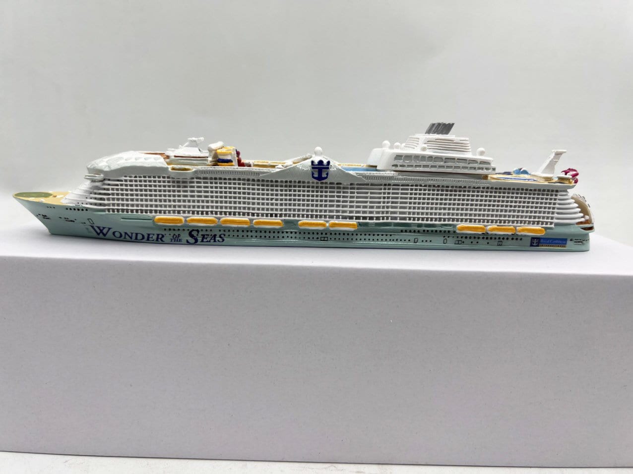 Waterline Wonder of the Seas Cruise Ship Model Toy a Great Etsy India