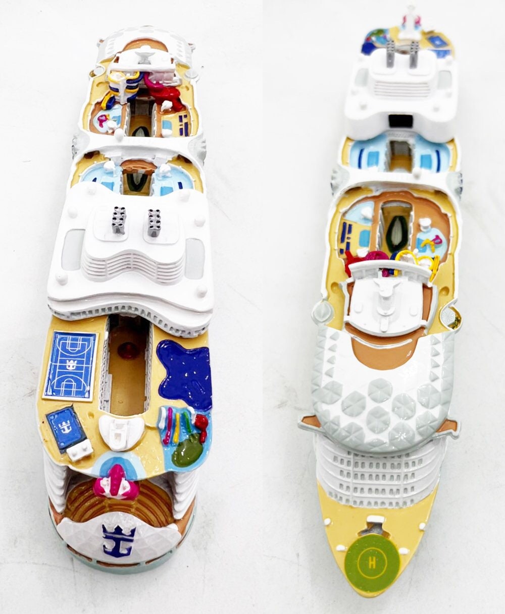 Waterline Wonder of the Seas Cruise Ship Model Toy a Great Etsy Ireland