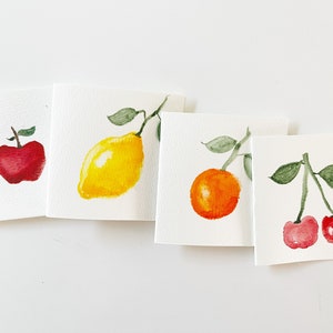 Fruitige wenskaarten