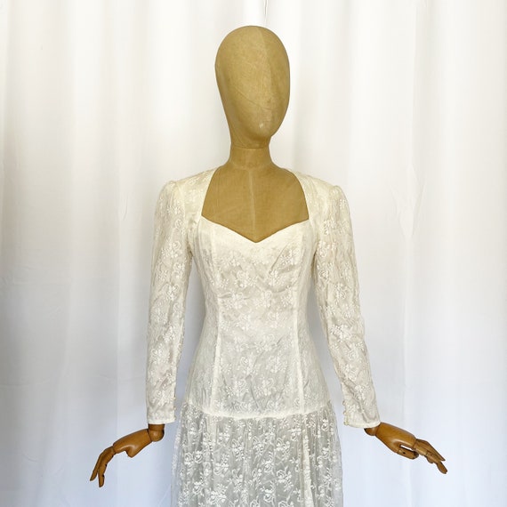 GUNNE SAX Vintage Jessica McClintock All-Over Lac… - image 1