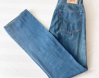Vintage 1960s Levi's Big E Selvedge Denim Jeans - 60s Levis Vintage 1960s Levi's Big E Selvedge Denim Jeans - 60s Levis