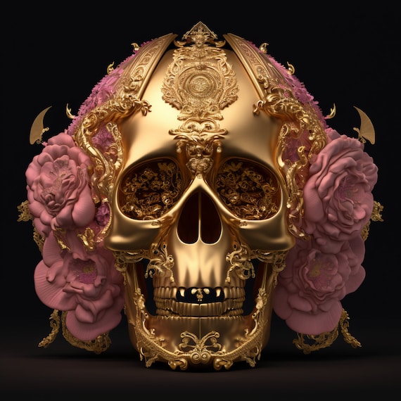 Alexander McQueen Skull Flower (More Colors)