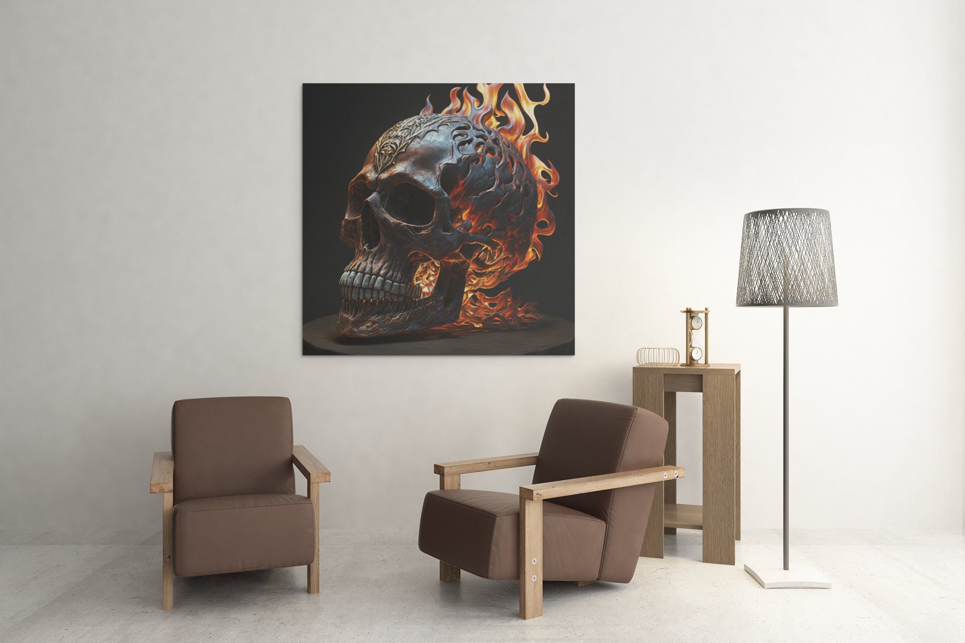 Stand Stunningly Realistic Human Skull on Display Stand for Educational