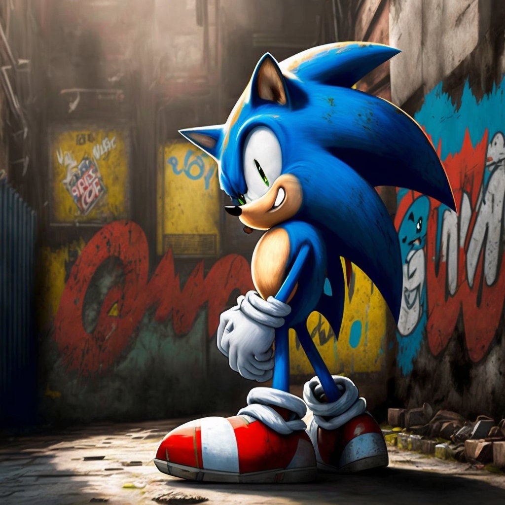 Classic Sonic - Sonic The Hedgehog Classic Sonic - (1024x1024) Png Clipart  Download