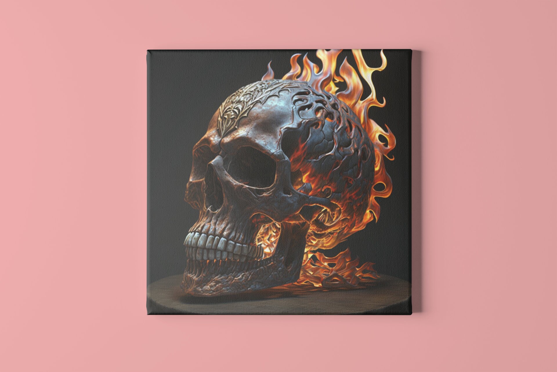 Stand Stunningly Realistic Human Skull on Display Stand for Educational