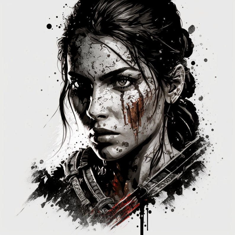 Poster Tomb Raider Lara Croft Poster Print Art Anime Class Portrait ...