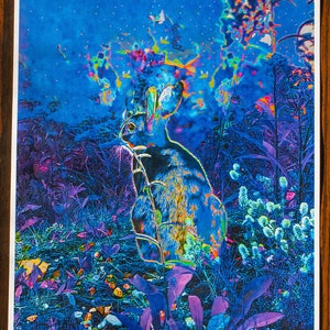 WONDERLAND - Maine Art Print / Unframed / Wall Decor / Home Decor / Poster / Fantasy / Bunny / Spring