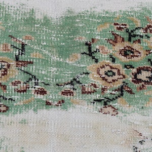 Grüner Blumenteppich Türkischer Teppich Vintage Teppich | Etsy