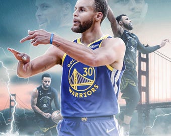 Descarga digital del diseño de baloncesto de Stephen Curry