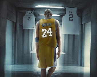 Descarga digital del diseño de baloncesto de Kobe Bryant