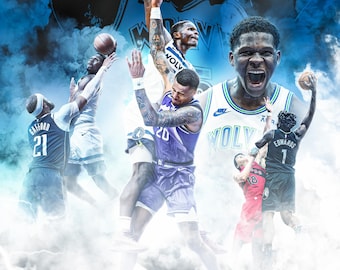Descarga digital del diseño de baloncesto de Anthony Edwards