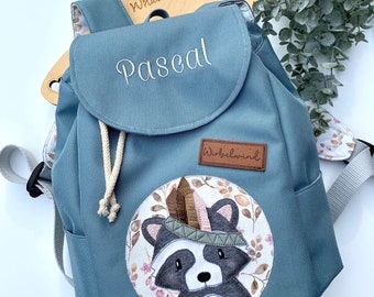 Kindergarten backpack, daycare backpack, children's backpack, embroidery file, daycare bag, bag, personalization