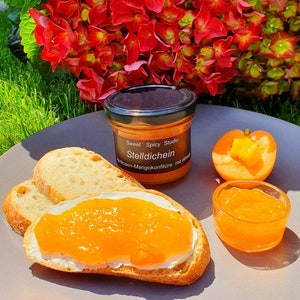 Rendezvous - apricot mango jam with whiskey - jam - gift - enjoyment - handmade - breakfast - DIY fruit jam - Easter