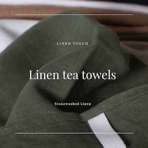 Linen tea towel, Washed linen kitchen towel, Natural dish towel, Soft linen towel, Stonewashed linen, Gift towel, 100% linen towel, Shop UK
