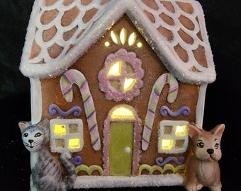 Gingerbread House Light