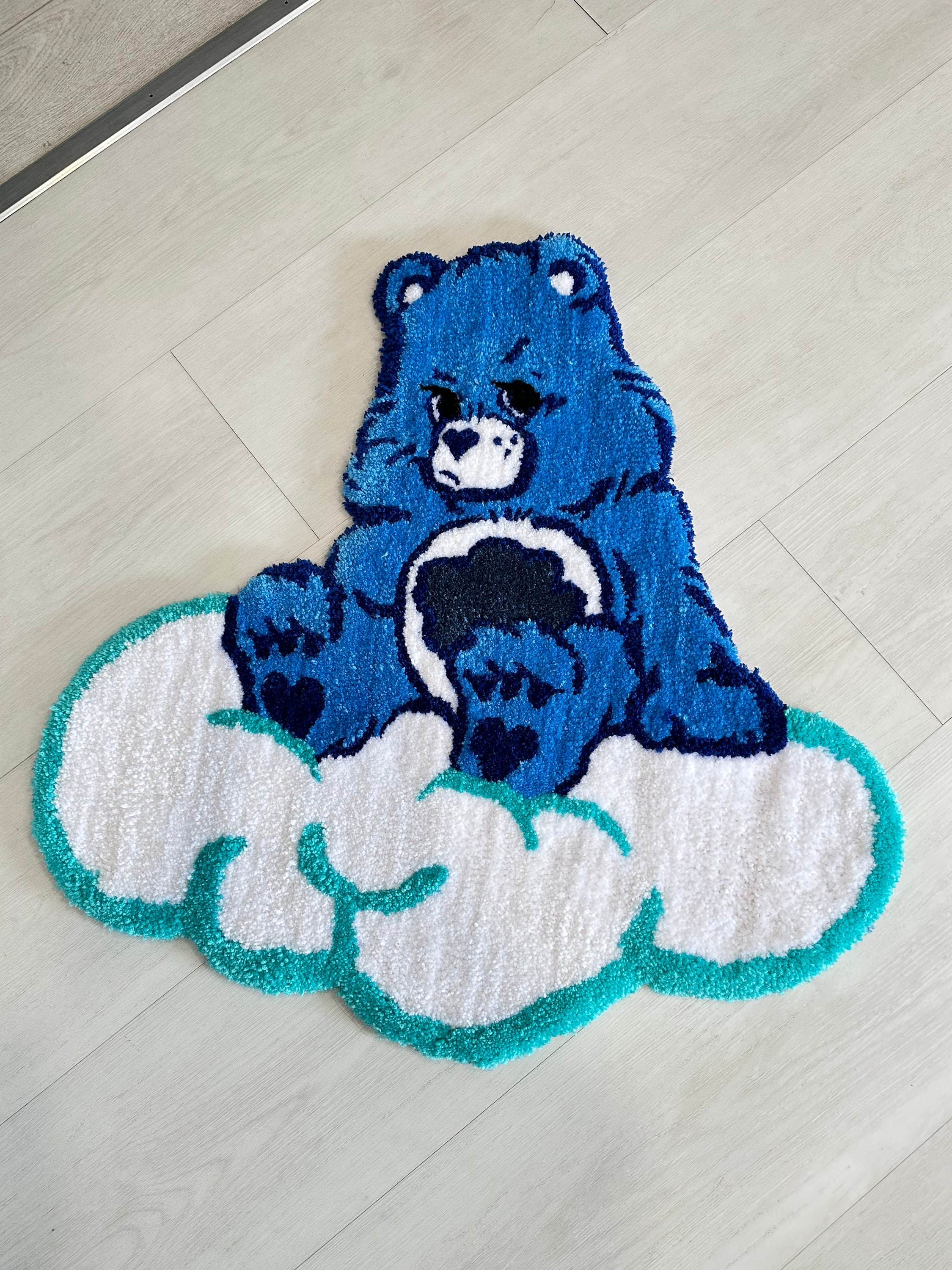 Original Grumpy Bear Rug Grumpy Care Bear Rug - Etsy