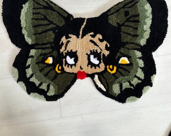 Alfombra de mariposas Betty Boop