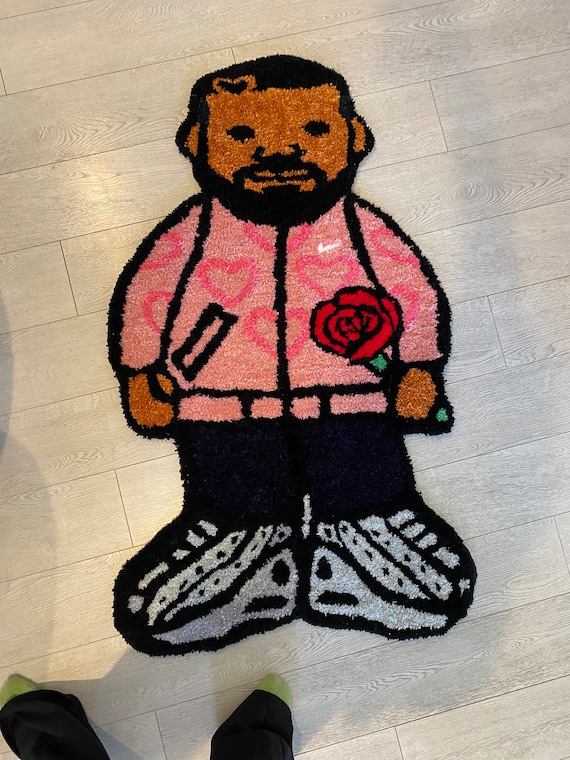 Drake Rug - Certified Loverboy - Etsy