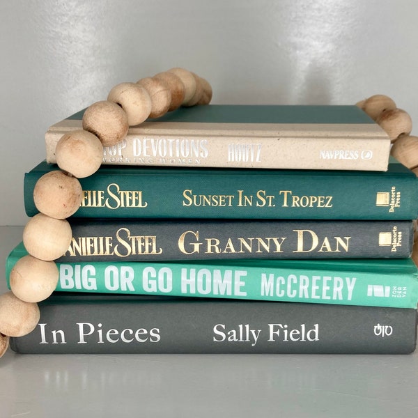 Teal Decor for Shelf Etsy