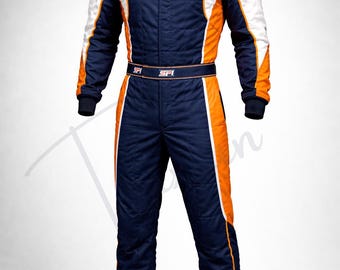 Custom Go-Kart Racing Suit: CIK/FIA Level 2 Certified, Logo Print