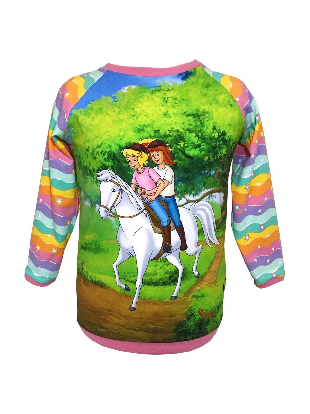 Pullover Long-sleeved Shirt Bibi Rainbow