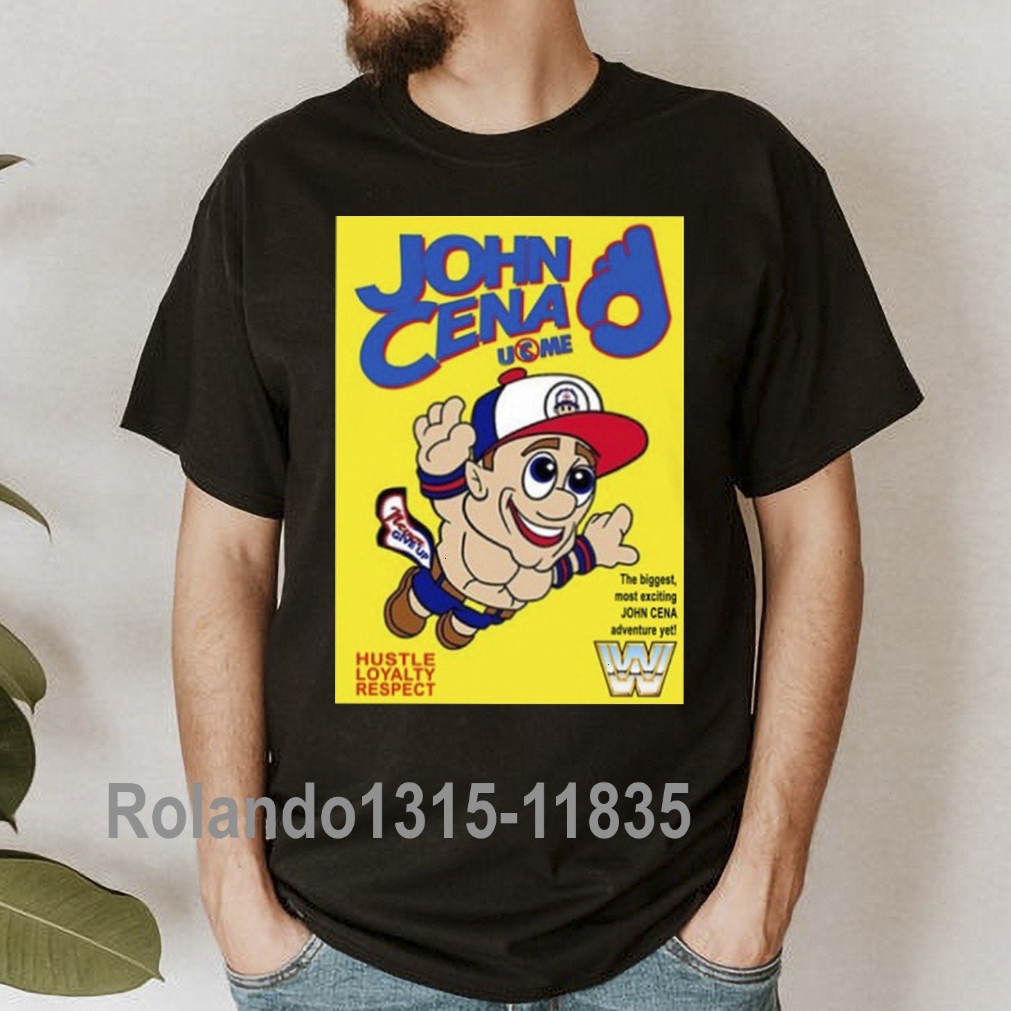 john cena shirt super mario