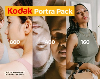Kodak Portra Film Lightroom Presets: Mobile & Desktop