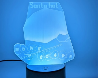 Runescape OSRS Santa Hat LED Desk Light Lamp Old School Runescape