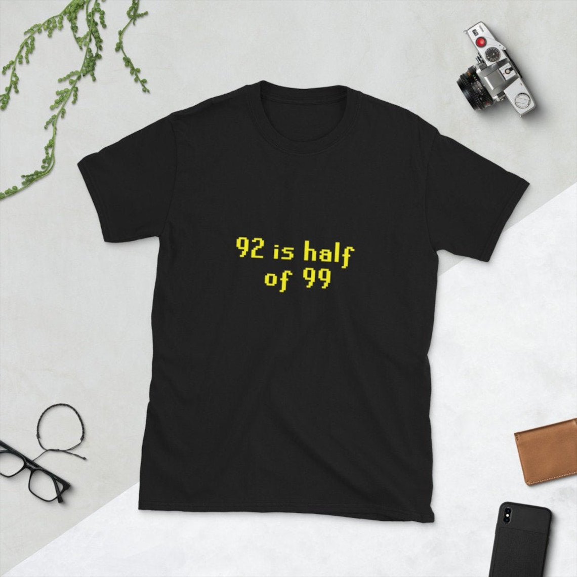 RuneScape 92 Is Half Of 99 Short Sleeve Unisex T Shirt Etsy runescape-92-is-half-of-99-short-sleeve-unisex-t-shirt-etsy