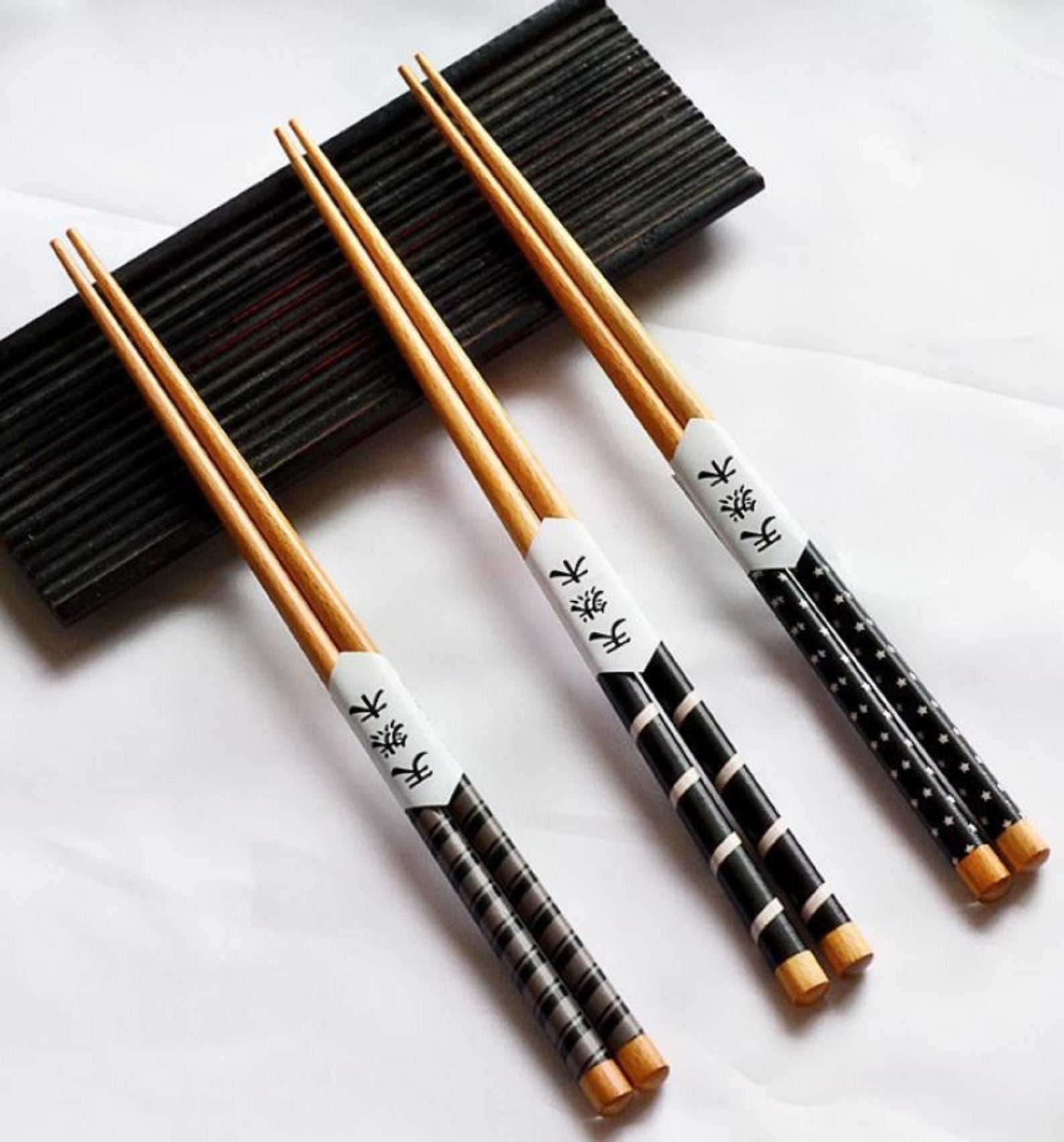 Bamboo Chopsticks Reusable Japanese Wood Chop Sticks perfect Etsy