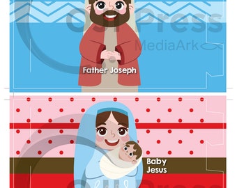 Nativity DIY Craft Printable