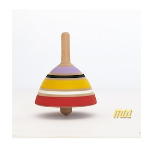 Wooden spin top, Wooden fidget top, Spinning top, Party favor idea, Party bag, Fidget wood toy, Christening favor, old time toy