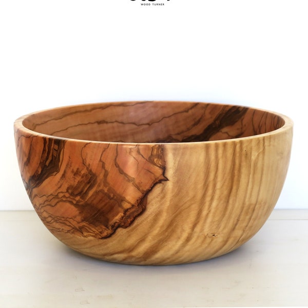 Wooden Salad Bowl Etsy