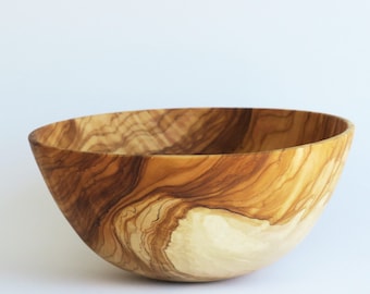 Handmade olive wood bowl, wooden bowl, wooden snack bowl, wooden Dipping Bowl, breakfast bowl, modern rustic bowl, by Josef woodturner