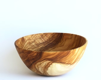 Handmade olive wood bowl, wooden bowl, wooden snack bowl, wooden Dipping Bowl, breakfast bowl, modern rustic bowl, by Josef woodturner