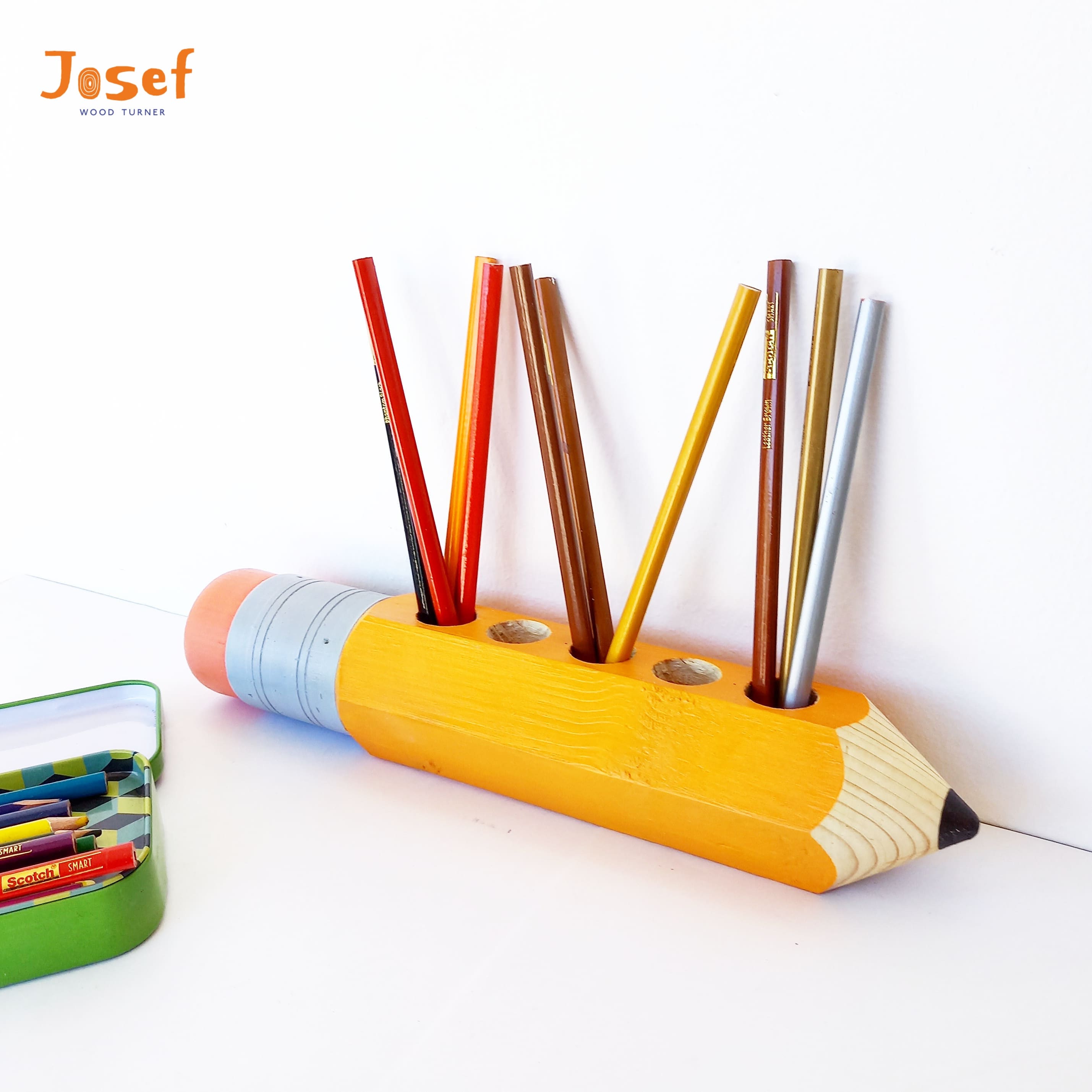 pencil shaped pencil holder