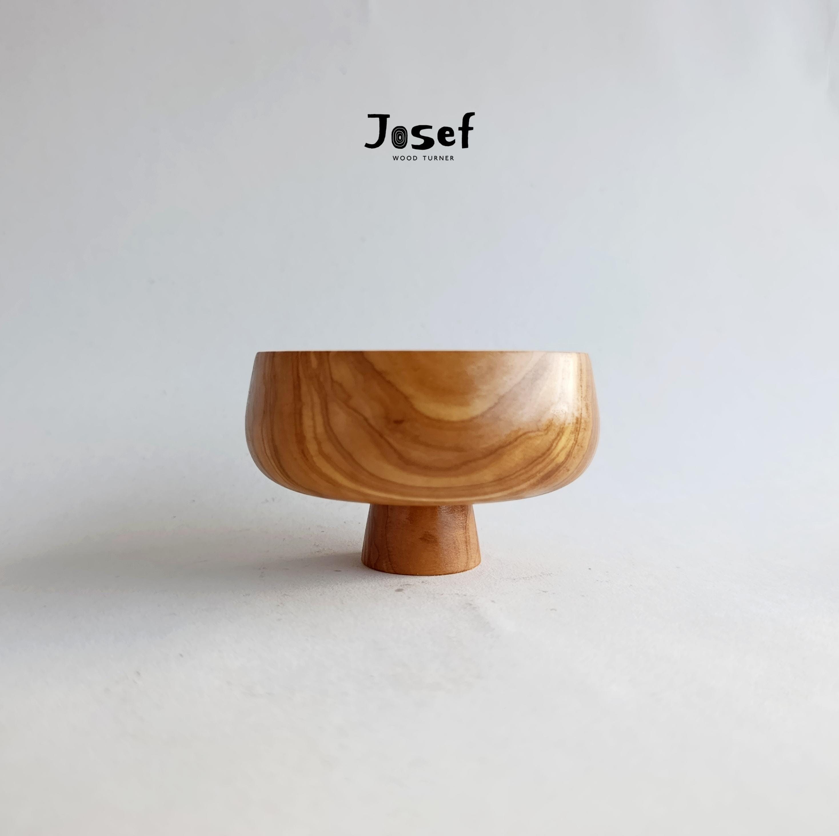 Bol En Bois De Hêtre Naturel - Diamètre 18 Cm, Style Rustique Pour Fruits, Noix Et Apéro | Éco-responsable Et élégant
